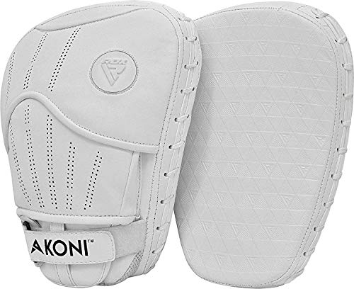 RDX Manoplas de Boxeo y Guantes Muay Thai Entrenamiento Paos Saco Kick Boxing MMA Almohadilla Artes Marciales Krav Maga Escudo Patada Gancho y Jab Pad Focus Pads RDX Manoplas de Boxeo y Guantes Muay Thai Entrenamiento Paos Saco Kick Boxing MMA Almohadilla Artes Marciales Krav Maga Escudo Patada Gancho y Jab Pad Focus Pads