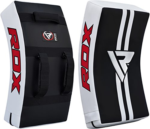 RDX MMA Artes Marciales Escudo Muay Thai Boxeo Paos Mano Patada Entrenamiento Pad Manoplas Segunda (Esto Se Vende como Cada Elemento) RDX MMA Artes Marciales Escudo Muay Thai Boxeo Paos Mano Patada Entrenamiento Pad Manoplas Segunda (Esto Se Vende como Cada Elemento)