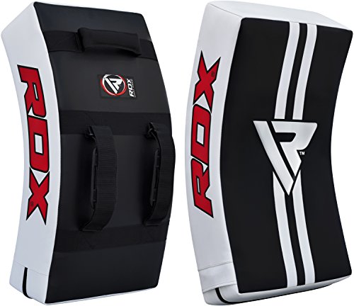 RDX MMA Artes Marciales Escudo Muay Thai Boxeo Paos Mano Patada Entrenamiento Pad Manoplas Segunda (Esto Se Vende como Cada Elemento)