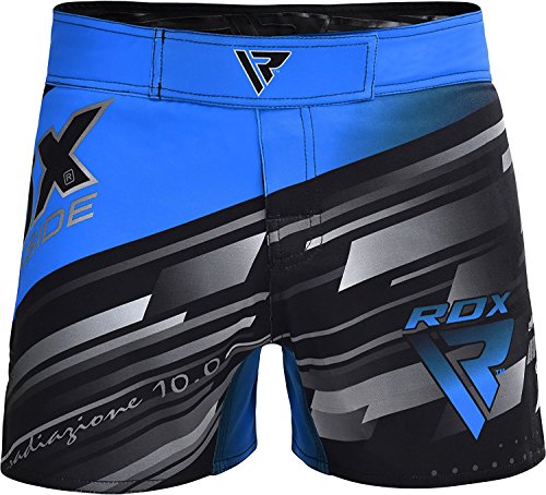 RDX MMA Blaze Pantalones Corto Boxeo Entrenamiento Shorts Muay Thai Kickboxing Fitness Running.