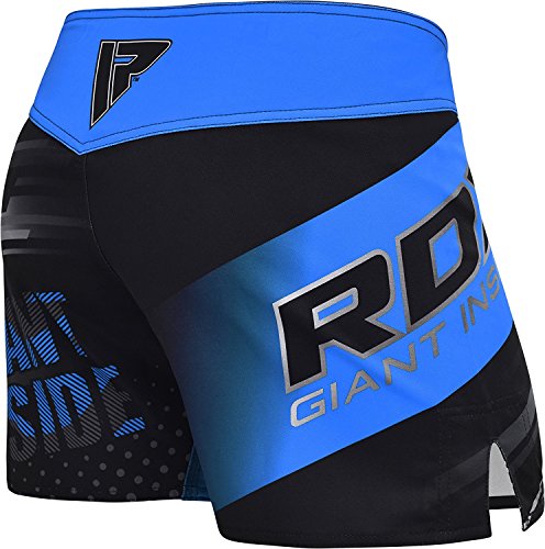 RDX MMA Blaze Pantalones Corto Boxeo Entrenamiento Shorts Muay Thai Kickboxing Fitness Running.