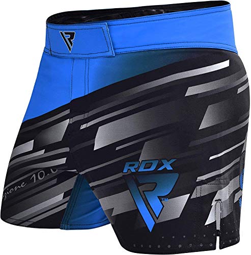 RDX MMA Blaze Pantalones Corto Boxeo Entrenamiento Shorts Muay Thai Kickboxing Fitness Running.