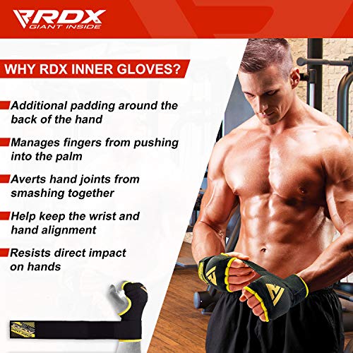 RDX MMA Boxbandagen Algodón, Azul, Small RDX MMA Boxbandagen Algodón, Azul, Small