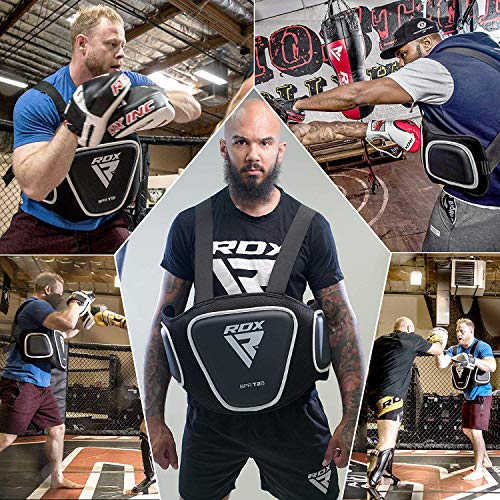 RDX MMA Boxeo Vientre del Protección Cuerpo para Pecho Peto Taekwondo RDX MMA Boxeo Vientre del Protección Cuerpo para Pecho Peto Taekwondo
