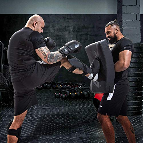 RDX MMA Escudo de Artes Marciales Palos de Boxeo Muay Thai Patada de Mano Almohadilla de Entrenamiento Mitones convexos de Segunda Piel (se Venden como Cada artículo) RDX MMA Escudo de Artes Marciales Palos de Boxeo Muay Thai Patada de Mano Almohadilla de Entrenamiento Mitones convexos de Segunda Piel (se Venden como Cada artículo)