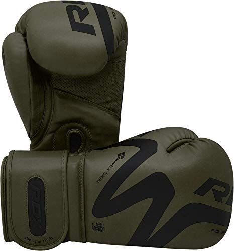 RDX MMA Manoplas Boxeo Paos Muay Thai Guantes Saco Kick Boxing Almohadilla Artes Marciales Patada Gancho y Jab Pad Entrenamiento Focus Pads