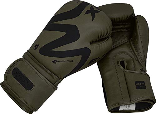 RDX MMA Manoplas Boxeo Paos Muay Thai Guantes Saco Kick Boxing Almohadilla Artes Marciales Patada Gancho y Jab Pad Entrenamiento Focus Pads