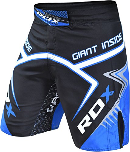 RDX MMA Pantalones Boxeo UFC Corto Entrenamiento Muay Thai Shorts Running Fitness Kickboxing