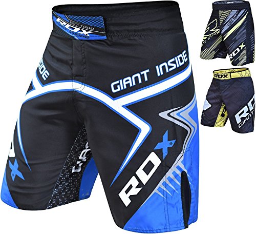 RDX MMA Pantalones Boxeo UFC Corto Entrenamiento Muay Thai Shorts Running Fitness Kickboxing