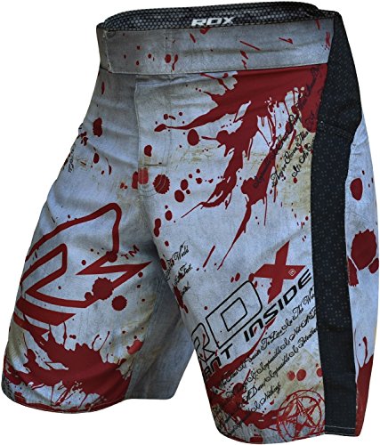 RDX MMA Pantalones Corto Boxeo Entrenamiento Shorts Muay Thai Running Fitness Kickboxing