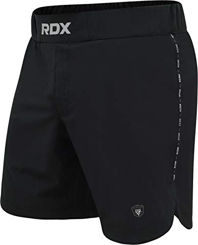 RDX MMA Pantalones para Entrenamiento y Kickboxing - Cortos para Artes Marciales, Grappling, Sparring, Boxeo, Cage Fight - Shorts para BJJ, Muay Thai, Gimnasio Fitness y Deportivos de Combate RDX MMA Pantalones para Entrenamiento y Kickboxing - Cortos para Artes Marciales, Grappling, Sparring, Boxeo, Cage Fight - Shorts para BJJ, Muay Thai, Gimnasio Fitness y Deportivos de Combate
