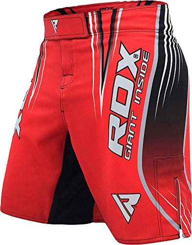 RDX MMA Shorts Boxeo Entrenamiento Ropa Jaula Lucha Artes Marciales Agarre Muay Thai Kickboxing