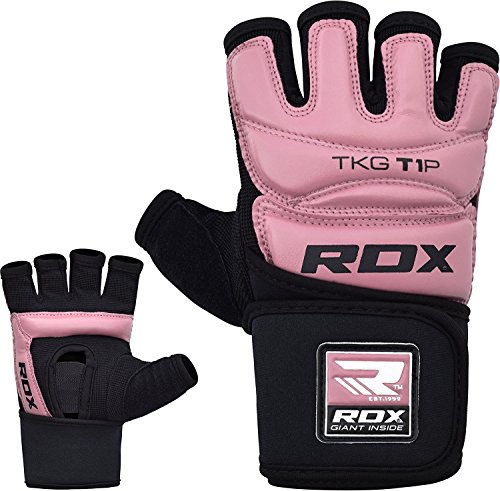 RDX Mujer Taekwondo Guantes Entrenamiento Karate TKD Artes Marciales Sparring Combat Grappling Protección Las Manos RDX Mujer Taekwondo Guantes Entrenamiento Karate TKD Artes Marciales Sparring Combat Grappling Protección Las Manos
