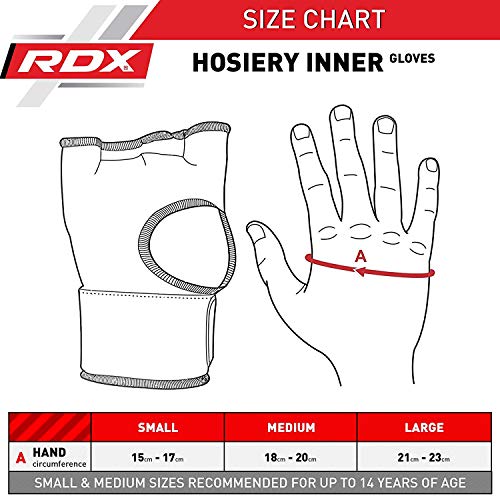 RDX Mujeres Cinta Boxeo Vendas Mano Muñeca Elasticas Interiores Guantes MMA Envolturas Vendaje Kick Boxing RDX Mujeres Cinta Boxeo Vendas Mano Muñeca Elasticas Interiores Guantes MMA Envolturas Vendaje Kick Boxing