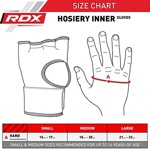 RDX Mujeres Cinta Boxeo Vendas Mano Muñeca Elasticas Interiores Guantes MMA Envolturas Vendaje Kick Boxing