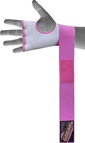 RDX Mujeres Cinta Boxeo Vendas Mano Muñeca Elasticas Interiores Guantes MMA Envolturas Vendaje Kick Boxing RDX Mujeres Cinta Boxeo Vendas Mano Muñeca Elasticas Interiores Guantes MMA Envolturas Vendaje Kick Boxing
