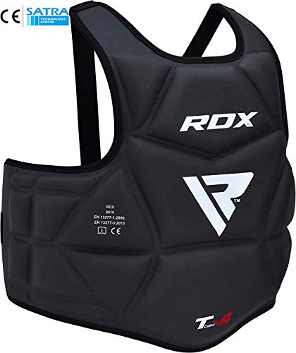 RDX Protección De Cuerpo MMA Boxeo Vientre Taekwondo Para Pecho Peto Taekwondo (CE Certificado Aprobado)