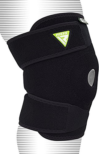 RDX Rodillera de Neopreno Elástica Soporte Rodilla Deportivo Fitness Rodilleras MMA Powerlifting Esguinces Tunel Carpal Ligamento (Se Vende como un Solo Elemento)