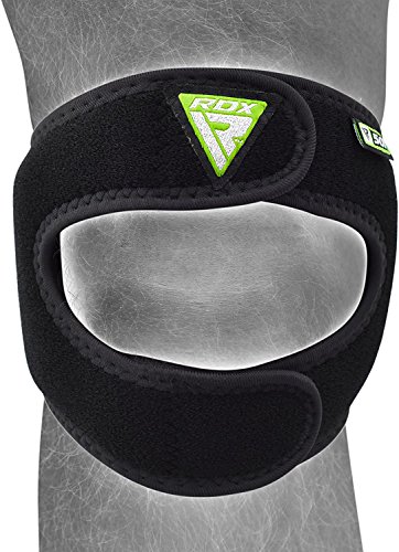 RDX Rodillera de Neopreno Elástica Soporte Rodilla Deportivo Fitness Rodilleras Powerlifting MMA Esguinces Tunel Carpal Ligamento (Vendido como Artículo Individual).