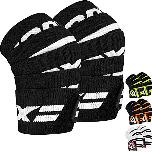 RDX Rodillera Gimnasio rodilla cincha para Levantamiento de pesas | Aprobado por IPL y USPA | Rodilleras Soporte para Powerlifting, Musculación Entrenamiento, Gimnástico, Bodybuilding, Fitness Deporte RDX Rodillera Gimnasio rodilla cincha para Levantamiento de pesas | Aprobado por IPL y USPA | Rodilleras Soporte para Powerlifting, Musculación Entrenamiento, Gimnástico, Bodybuilding, Fitness Deporte
