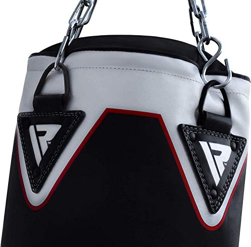 RDX Saco de Boxeo Relleno MMA Muay Thai Kick Boxing Artes Marciales con Guantes Cadena Entrenamiento 4FT 5FT Punching Bag