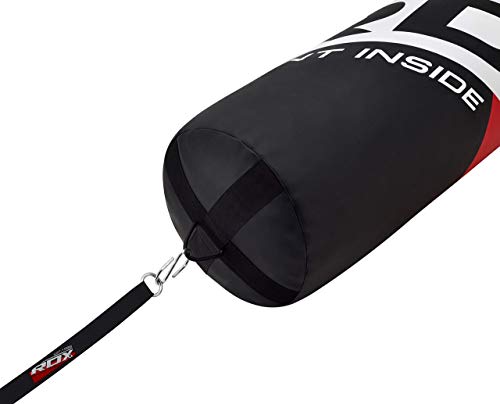 RDX Saco de Boxeo Relleno MMA Muay Thai Kick Boxing Artes Marciales con Soporte Pared Cadena Guantes 17PC 4FT 5FT Punching Bag RDX Saco de Boxeo Relleno MMA Muay Thai Kick Boxing Artes Marciales con Soporte Pared Cadena Guantes 17PC 4FT 5FT Punching Bag