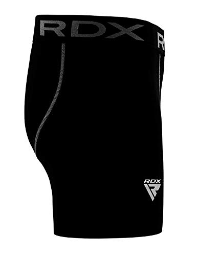 RDX Shorts de Compresión Cortos Termicos Pantalones para Hombres Ropa Deportivo Base Layer Correr Ciclismo Gimnasia Atletismo y Trotar