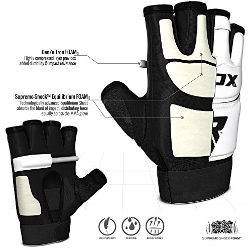 RDX Taekwondo Guantes Entrenamiento Karate TKD Artes Marciales Sparring Grappling Protección Las Manos RDX Taekwondo Guantes Entrenamiento Karate TKD Artes Marciales Sparring Grappling Protección Las Manos