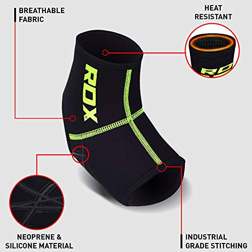 RDX Tobillera Esguince Soporte Tobillo Deportivas Estabilizadoras Fitness Baloncesto (Se Vende como Single Articulo) RDX Tobillera Esguince Soporte Tobillo Deportivas Estabilizadoras Fitness Baloncesto (Se Vende como Single Articulo)