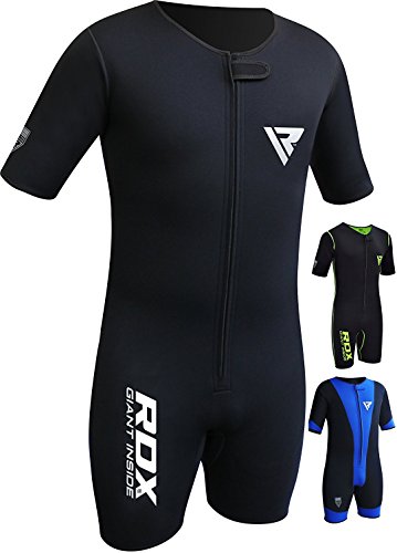 RDX Trajes Sauna De Sudoración Neopreno Triatlon Ejercicio Sudor Suit Entrenamiento