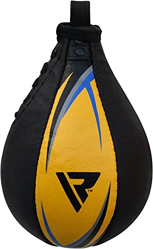 RDX Velocidad Bola Cuero MMA Peras Boxeo Pera Rápida Speed Bag Entrenamiento Gimnasio