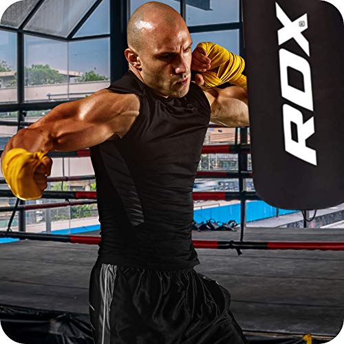 RDX Vendas Boxeo Cinta Elástico Mano Muñeca MMA 4,5 Metros Envolturas Vendaje Kick Boxing