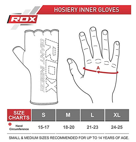 RDX Vendas Boxeo Elasticas Cinta Mano Muñeca Interiores MMA Envolturas Vendaje Kick Boxing…