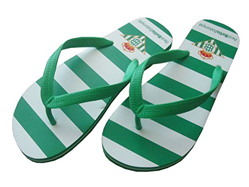 Real Betis Balompié Chabet Chanclas, Verde/Blanco, 38 Real Betis Balompié Chabet Chanclas, Verde/Blanco, 38