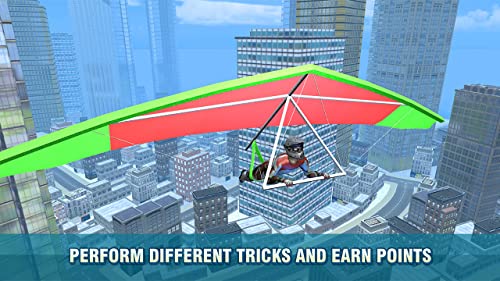 Real Hang Gliding Flying Simulator: Aerial Rush Skydiving Game