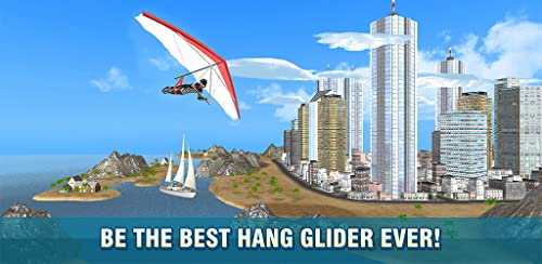 Real Hang Gliding Flying Simulator: Aerial Rush Skydiving Game