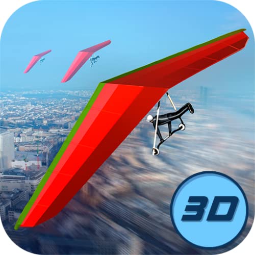 Real Hang Gliding Flying Simulator: Aerial Rush Skydiving Game