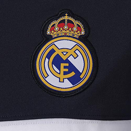 Real Madrid - Camiseta Oficial para Entrenamiento - para Hombre - Poliéster - Azul Marino - M