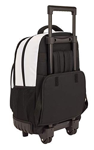 Real Madrid CF Mochila Grande con Ruedas Carro Fijo, Trolley Real Madrid CF Mochila Grande con Ruedas Carro Fijo, Trolley