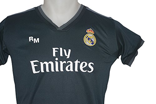Real Madrid FC Camiseta Infantil Réplica Segunda Equipación 2018/2019 (12 Años) Real Madrid FC Camiseta Infantil Réplica Segunda Equipación 2018/2019 (12 Años)