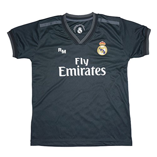 Real Madrid FC Camiseta Infantil Réplica Segunda Equipación 2018/2019 (12 Años) Real Madrid FC Camiseta Infantil Réplica Segunda Equipación 2018/2019 (12 Años)