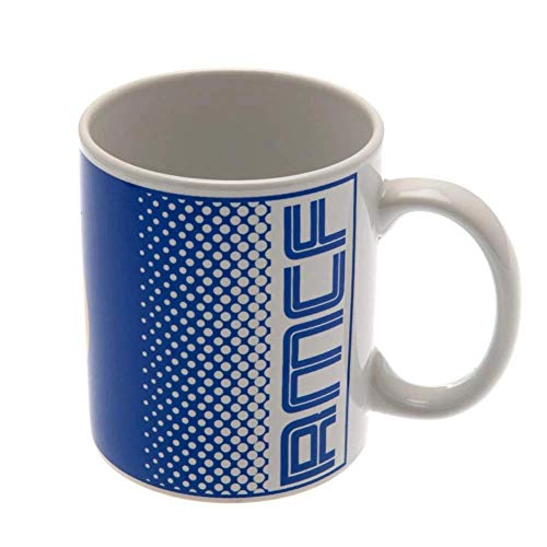 Real Madrid FC de fútbol azul blanco se descolora caja de regalo oficial taza Real Madrid FC de fútbol azul blanco se descolora caja de regalo oficial taza