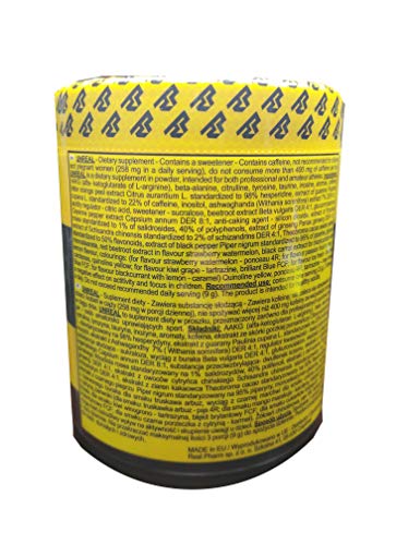 Real Pharm Pre Workout Unreal 360g - Instant - multimix aminoacidos (Sandia de fresa) Real Pharm Pre Workout Unreal 360g - Instant - multimix aminoacidos (Sandia de fresa)