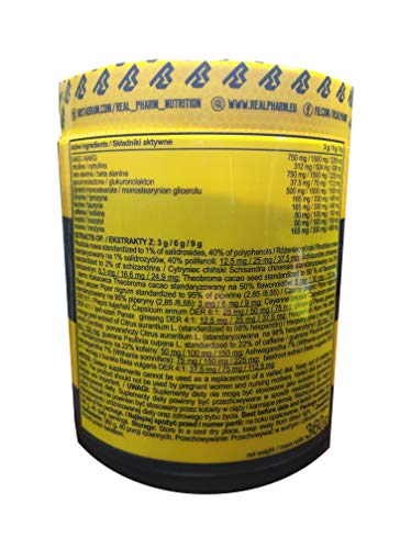 Real Pharm Pre Workout Unreal 360g - Instant - multimix aminoacidos (Sandia de fresa) Real Pharm Pre Workout Unreal 360g - Instant - multimix aminoacidos (Sandia de fresa)