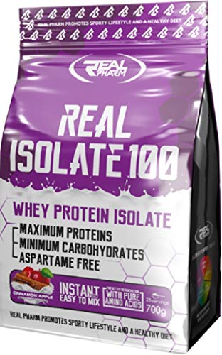 Real Pharm Real Isolate Whey Proteinas Instant (Caramelo, 700g)