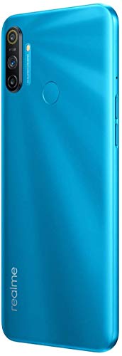 Realme C3 - Smartphone de 6.5" LCD multi-touch, 2 GB RAM + 32 GB ROM, Procesador Helio G70 OctaCore, Batería de 5000mAh, Cámara Dual AI 12MP, Dual Sim, azul