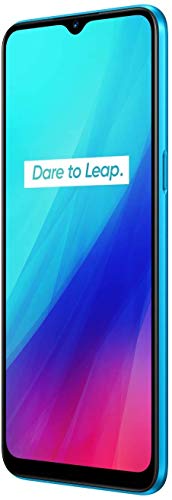 Realme C3 - Smartphone de 6.5" LCD multi-touch, 2 GB RAM + 32 GB ROM, Procesador Helio G70 OctaCore, Batería de 5000mAh, Cámara Dual AI 12MP, Dual Sim, azul