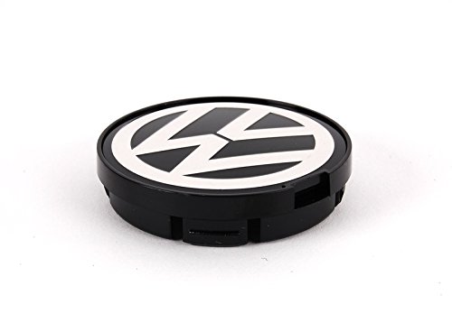 Recambios Originales Volkswagen - Juego de Tapas Centrales para Ruedas de Aleación, 55mm Recambios Originales Volkswagen - Juego de Tapas Centrales para Ruedas de Aleación, 55mm
