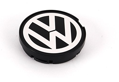 Recambios Originales Volkswagen - Juego de Tapas Centrales para Ruedas de Aleación, 55mm