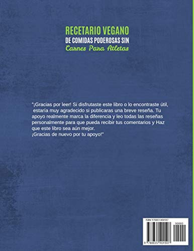 Recetario Vegano de Comidas Poderosas sin Carnes para Atletas: 200 Recetas altas en Proteína para Musculación Recetario Vegano de Comidas Poderosas sin Carnes para Atletas: 200 Recetas altas en Proteína para Musculación